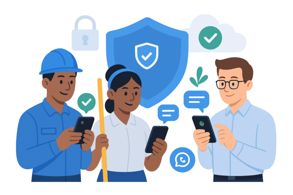 Zo borgt E-lia privacy en dataveiligheid bij WhatsApp